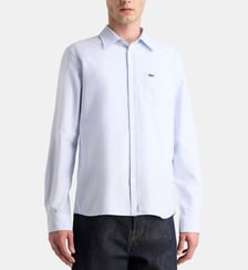 Chemise droite Milrai à rayures coton Lacoste
