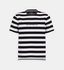 T-shirt droit à rayures Guess Jeans