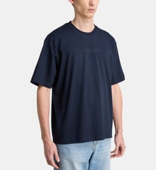 T-shirt droit signature Guess Jeans