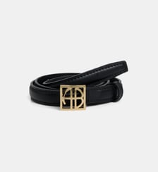 Ceinture monogrammée en cuir Anine Bing