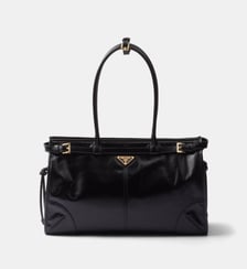 Sac à main en cuir signature Bonnie Prada