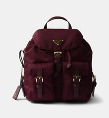 Sac à dos en cuir Saffiano Prada