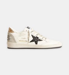 Baskets basses Ballstar en cuir Golden Goose