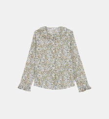 Top manches longues imprimé coton IL GUFO