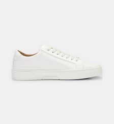 Baskets basses Gary en cuir avec détail logoté BOSS