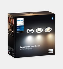 Lot de 3 spots à encastrer Philips
