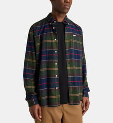 Chemise droite Hogside tartan coton Barbour