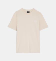 T-shirt droit Rue Madame Paris en coton A.P.C.