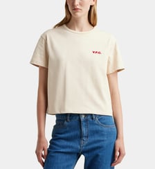T-shirt boxy Petit VPC en coton bio A.P.C.