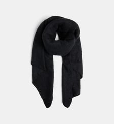 Echarpe asymétrique Bianca unie Galeries Lafayette