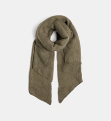 Echarpe asymétrique Bianca unie Galeries Lafayette