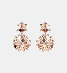 Boucles d'oreilles transformables en or rose et diamants Chaumet