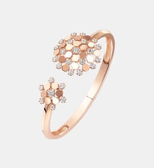 Bracelet en or rose et diamants Chaumet