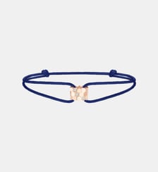 Bracelet Cordon Or Rose et Diamants Chaumet
