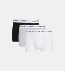 Lot de 3 boxers en coton stretch Lacoste
