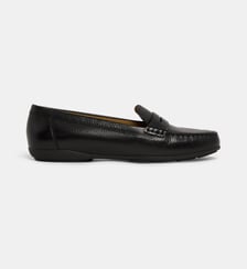 Mocassins plats Annytah en cuir grainé Geox
