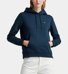 Hoodie droit coton mélangé Tommy Hilfiger