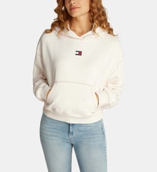 Hoodie droit coton molleton Tommy Hilfiger