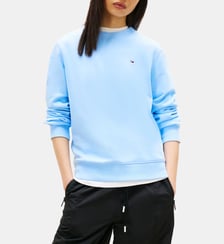 Sweat droit flag coton Tommy Hilfiger