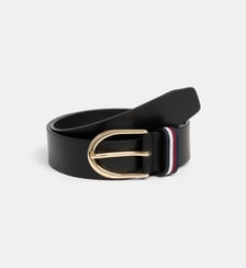Ceinture cuir rigide Tommy Hilfiger