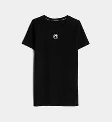 T-shirt logo Moon en coton bio Marine Serre