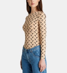 Top slim Moon Marine Serre
