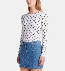 Top slim Moon manches longues  Marine Serre