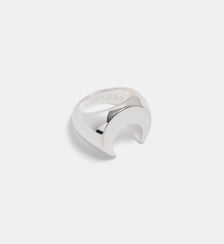 Bague chevalière lune signature Marine Serre