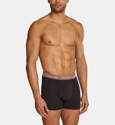 Lot de 3 boxers stretch ceinture contrastante Calvin Klein