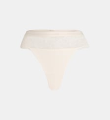 Tanga bandeau dentelle Calvin Klein
