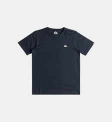 T-shirt droit coton logo brodé Quiksilver