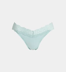 Culotte tanga bandeau en dentelle Calvin Klein