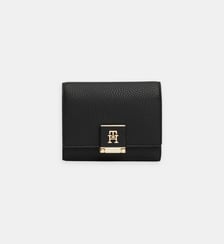 Portefeuille grainé à rabat Tommy Hilfiger