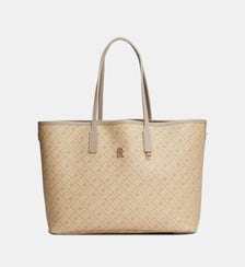 Sac cabas enduit monogramme Tommy Hilfiger