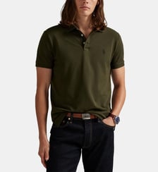 Polo droit semi-ajusté signature en coton Polo Ralph Lauren