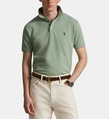 Polo droit semi-ajusté signature en coton Polo Ralph Lauren