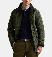 Veste car coat imperméable matelassée Polo Ralph Lauren