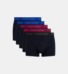 Lot de 5 boxers coton stretch Tommy Hilfiger