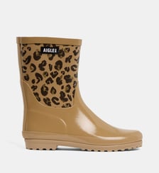 Bottines de pluie Eliosa façon léopard Aigle