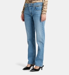 Jean slim vintage à chaînes Stella McCartney
