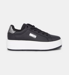 Baskets basses signature en cuir Tommy Hilfiger