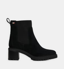 Boots Chelsea en suède Tommy Hilfiger