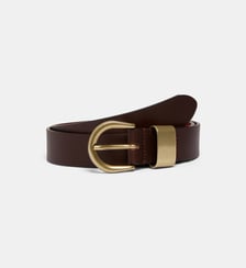Ceinture fine Miloa en cuir Sessùn