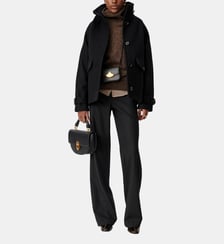 Manteau ample court Lee Wooly en laine Sessùn