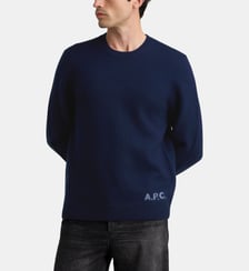 Pull droit Edward en laine vierge A.P.C.