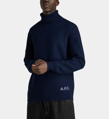Pull uni Walter en laine vierge A.P.C.