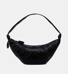 Sacoche Soft Croissant Large en cuir Lemaire