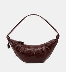 Sacoche Soft Croissant Large en coton Lemaire