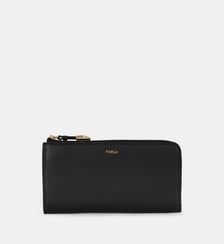 Compagnon Goccia en cuir grainé Furla