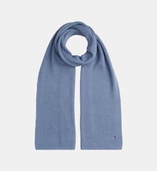 Echarpe coton et cachemire Tommy Hilfiger